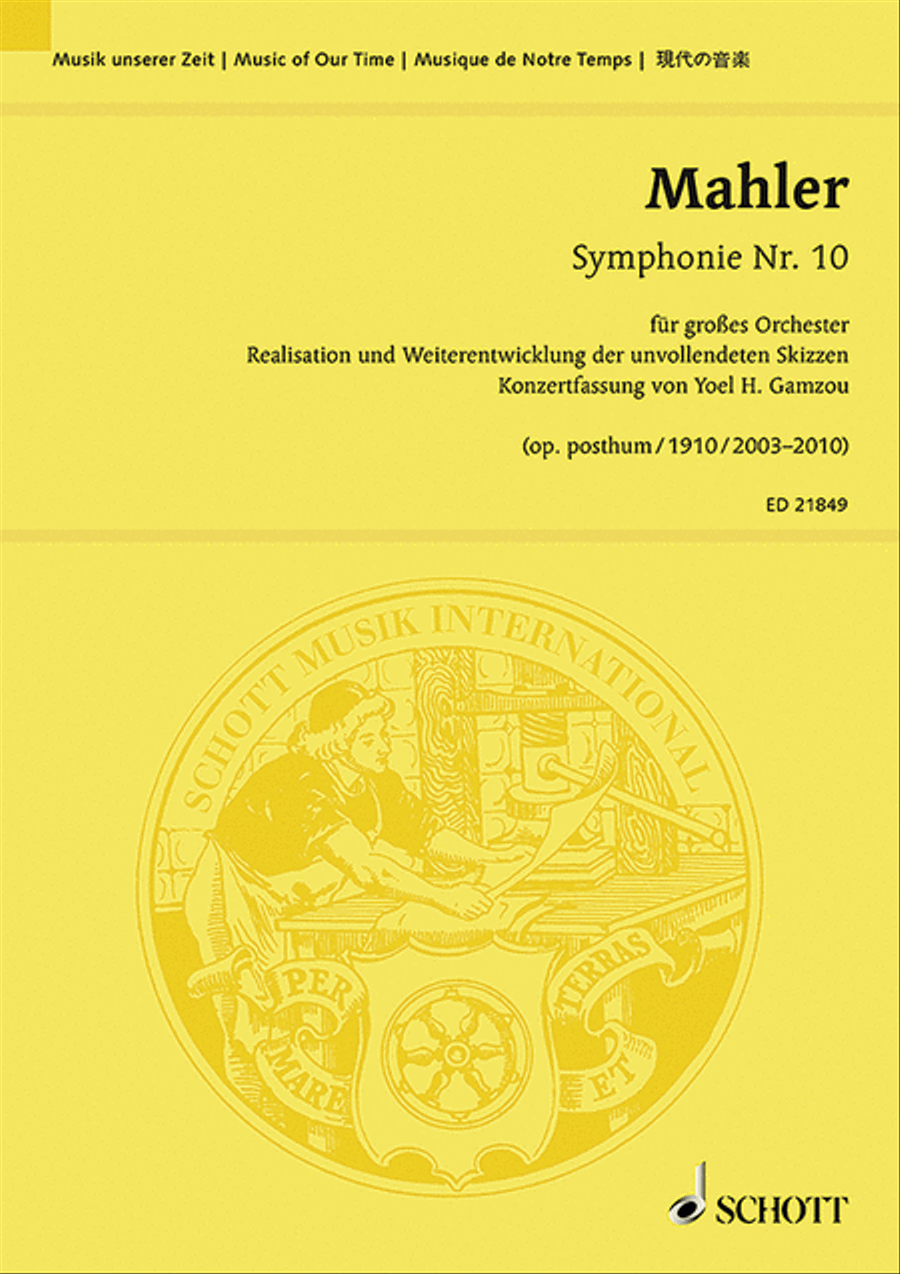 Symphonie Nr. 10 Symphonie Nr. 10 Orchestra scores gallery preview page 1