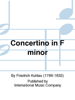 Concertino In F Minor