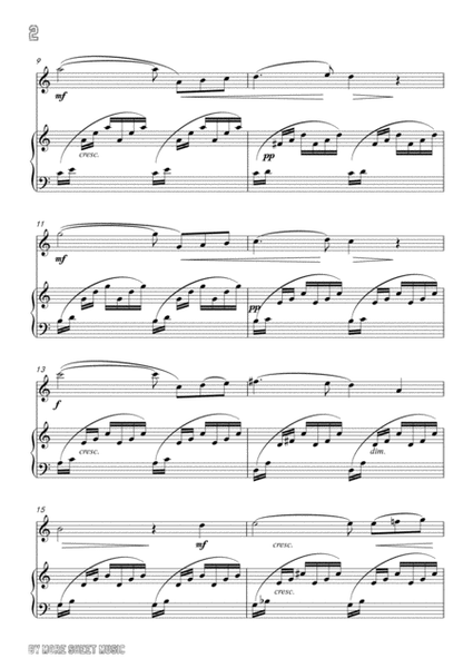 Gounod-Ave Maria,for Flute and Piano image number null