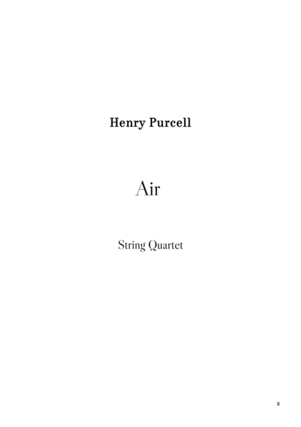 Air - Henry Purcell image number null