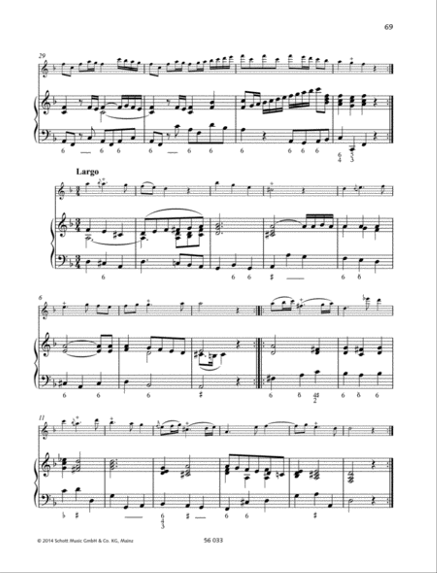 Sonata F major, TWV 41:F2 Alto Recorder scores gallery preview page 3