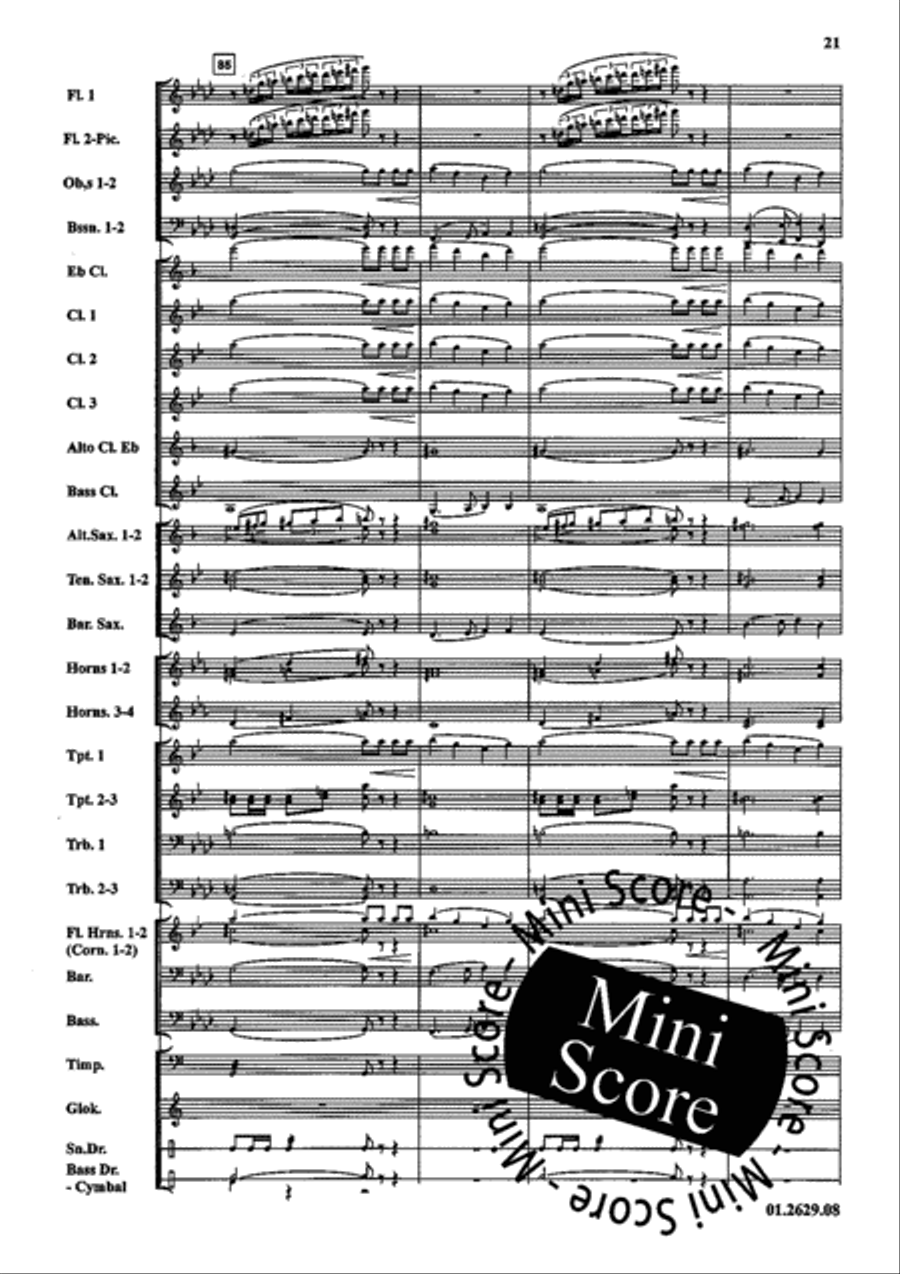 Musica Para Banda Concert Band scores gallery preview page 25