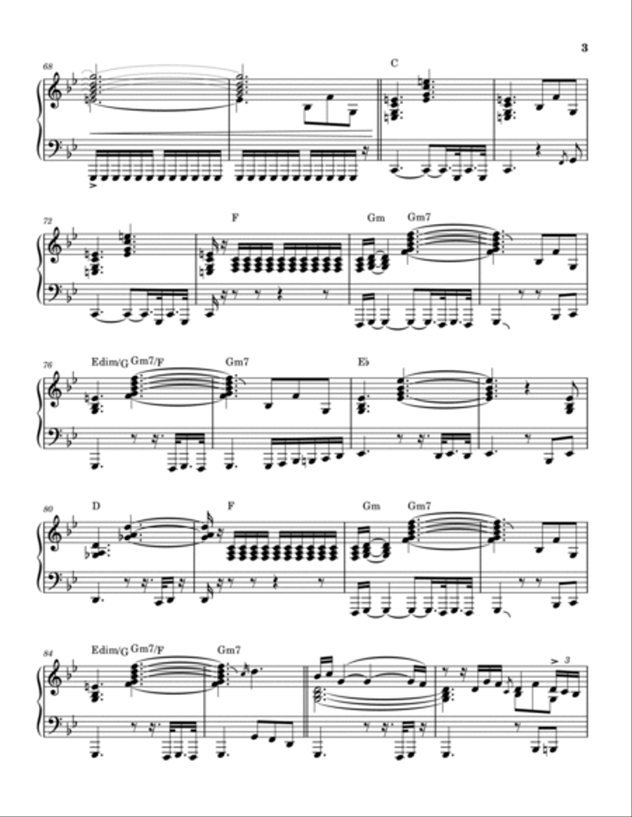 Shine On You Crazy Diamond (Parts 1-5) Piano, Vocal, Guitar scores gallery preview page 4