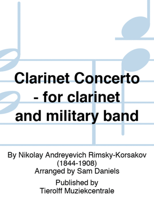 Clarinet Concerto - for clarinet and military band