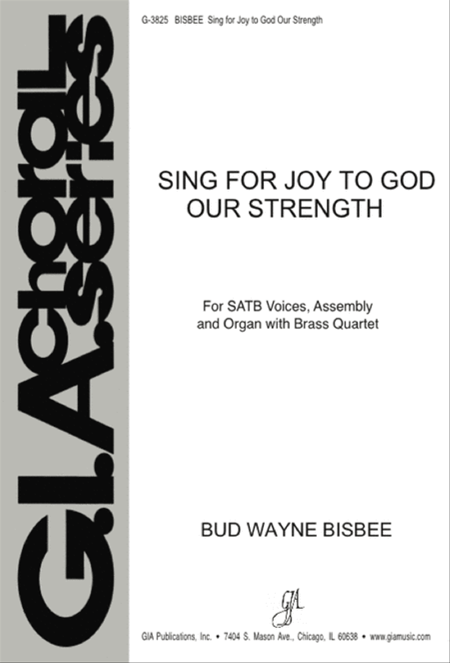 Sing for Joy to God Our Strength - Instrument edition Trombone scores gallery preview page 1