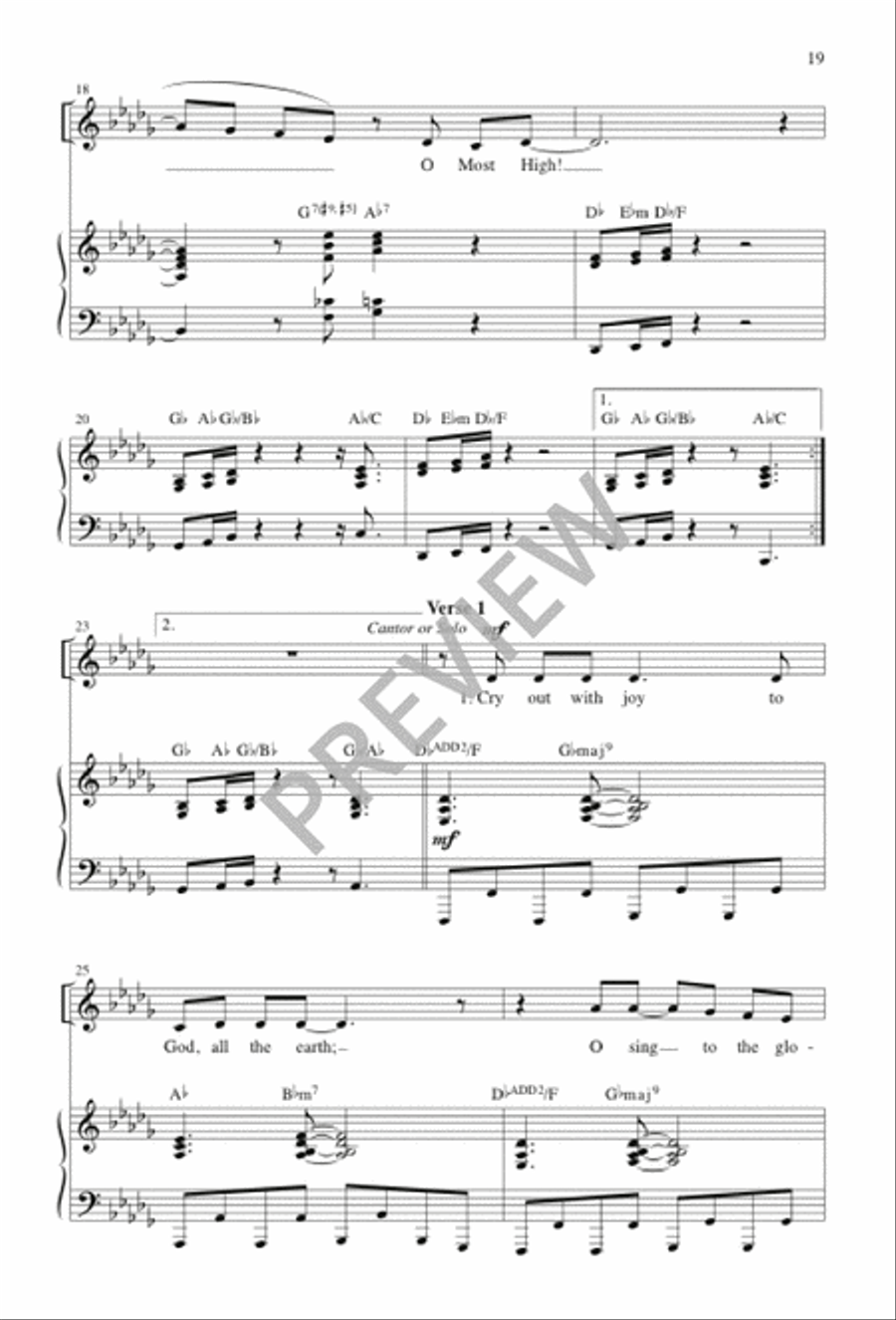 Honey from the Rock - Volume 1 4-Part scores gallery preview page 20