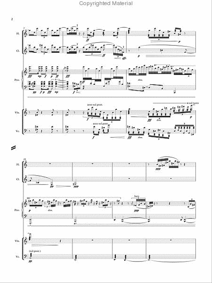 Turner Turner Clarinet scores gallery preview page 2