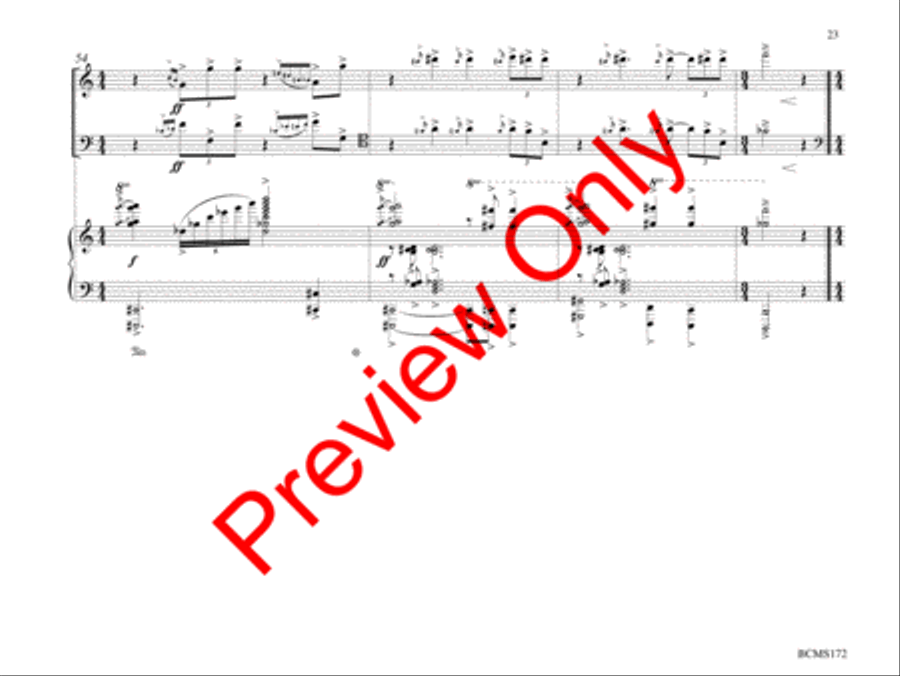 Journey Toward the Eternal Flame Bassoon scores gallery preview page 24