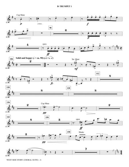 West Side Story - Bb Trumpet 1
