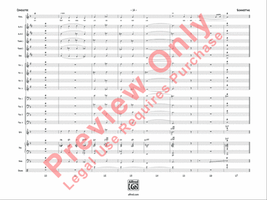 Summertime Summertime Jazz Ensemble scores gallery preview page 17