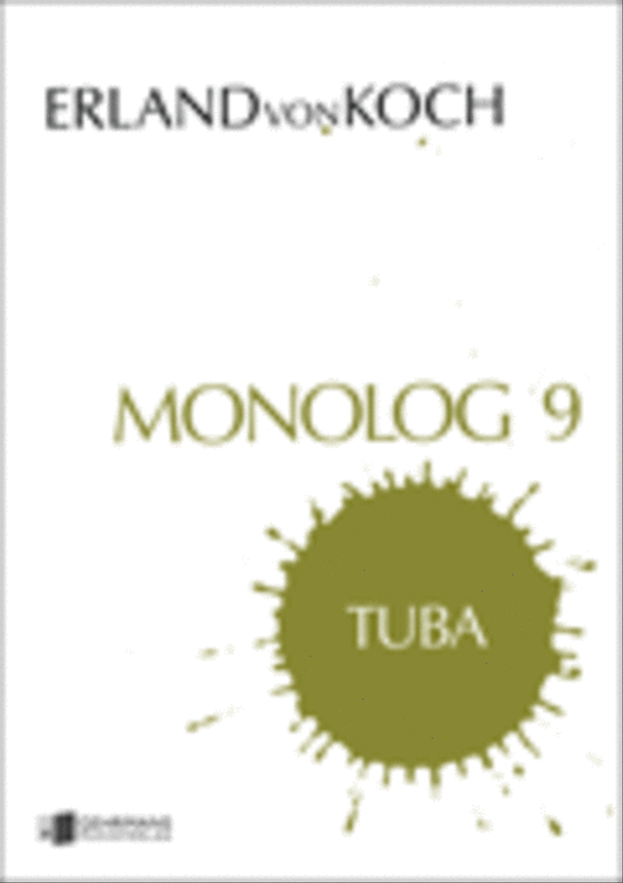 Monolog 9 Tuba scores gallery preview page 1