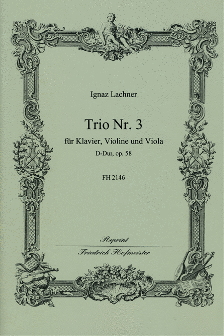 Trio Nr. 3 D-Dur, op. 58 Trio Nr. 3 D-Dur, op. 58 Viola scores gallery preview page 1
