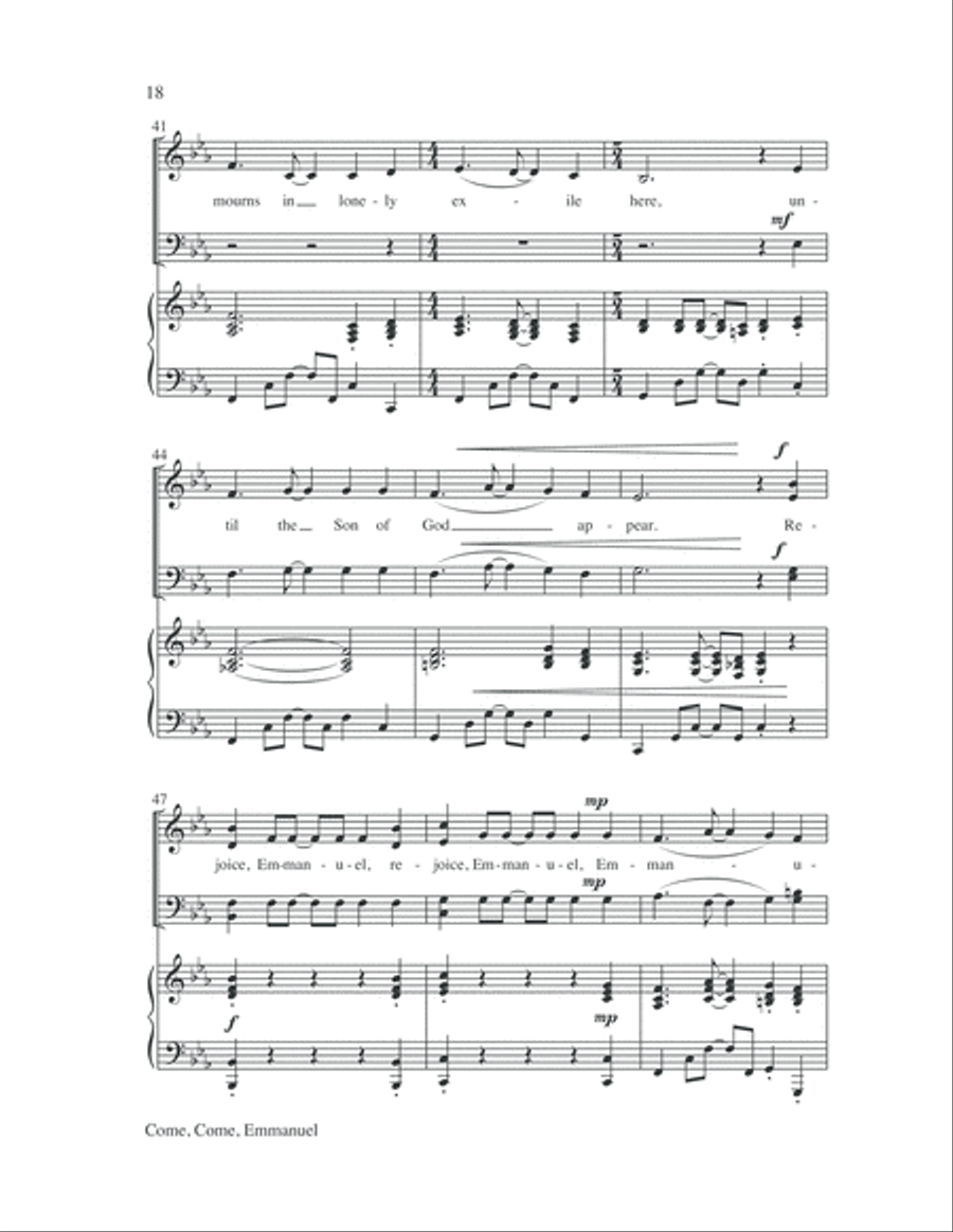 Let the Whole World Sing 4-Part scores gallery preview page 22