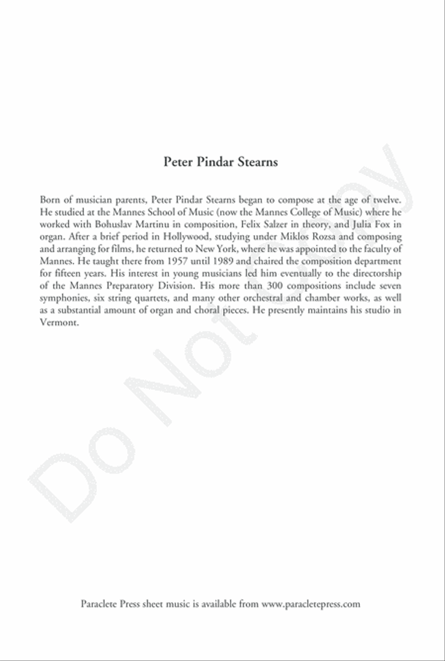 Almighty God, Your Word is Cast 4-Part scores gallery preview page 3