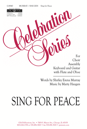 Book cover for Sing for Peace - Instrument edition