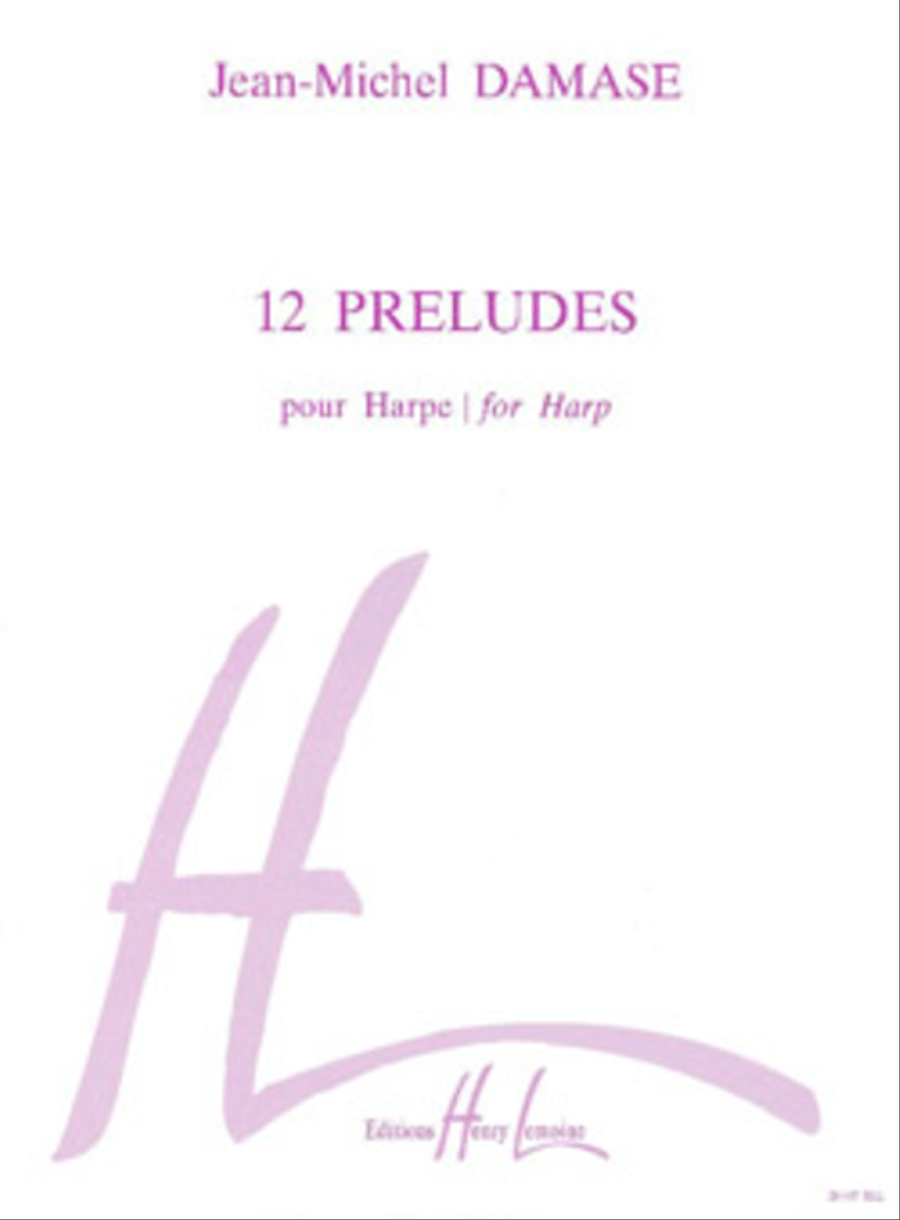 Preludes (12) Harp scores gallery preview page 1
