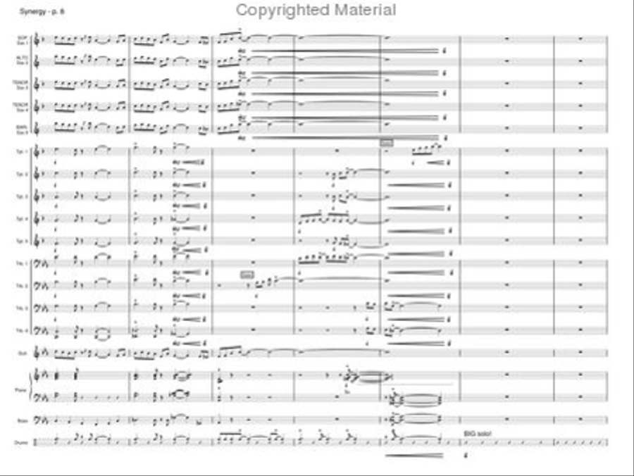 Synergy Jazz Ensemble scores gallery preview page 7