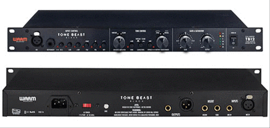 TB12 Black “Tone Beast” - Tone Shaping Mic Pre Musical Instruments scores gallery preview page 3