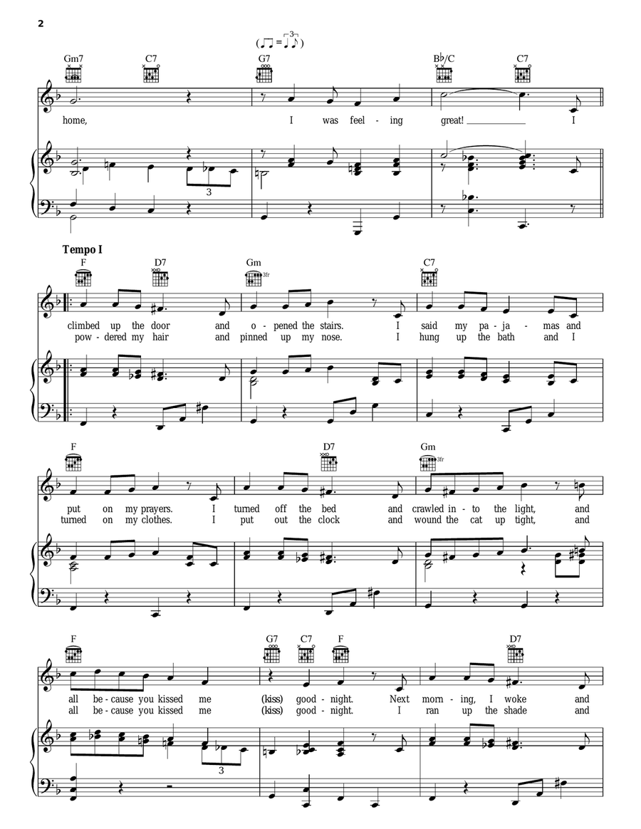 I Said My Pajamas (And Put On My Pray'rs) Piano, Vocal, Guitar scores gallery preview page 2
