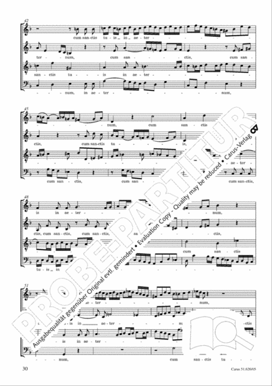 Requiem 4-Part scores gallery preview page 31