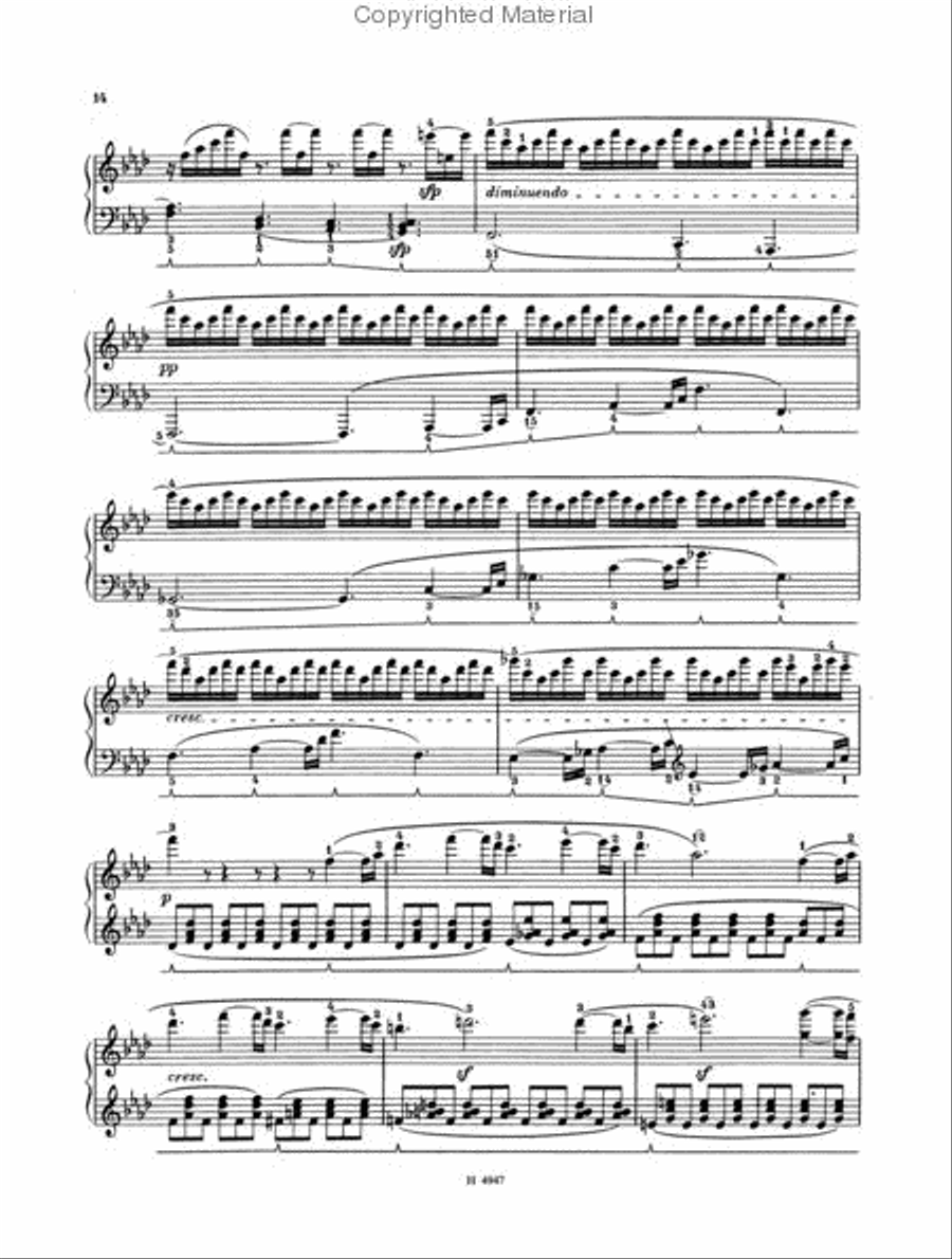 Klaviersonate no. 23 f-Moll, op. 57 Piano Solo scores gallery preview page 3