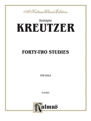 Book cover for Forty-two Studies