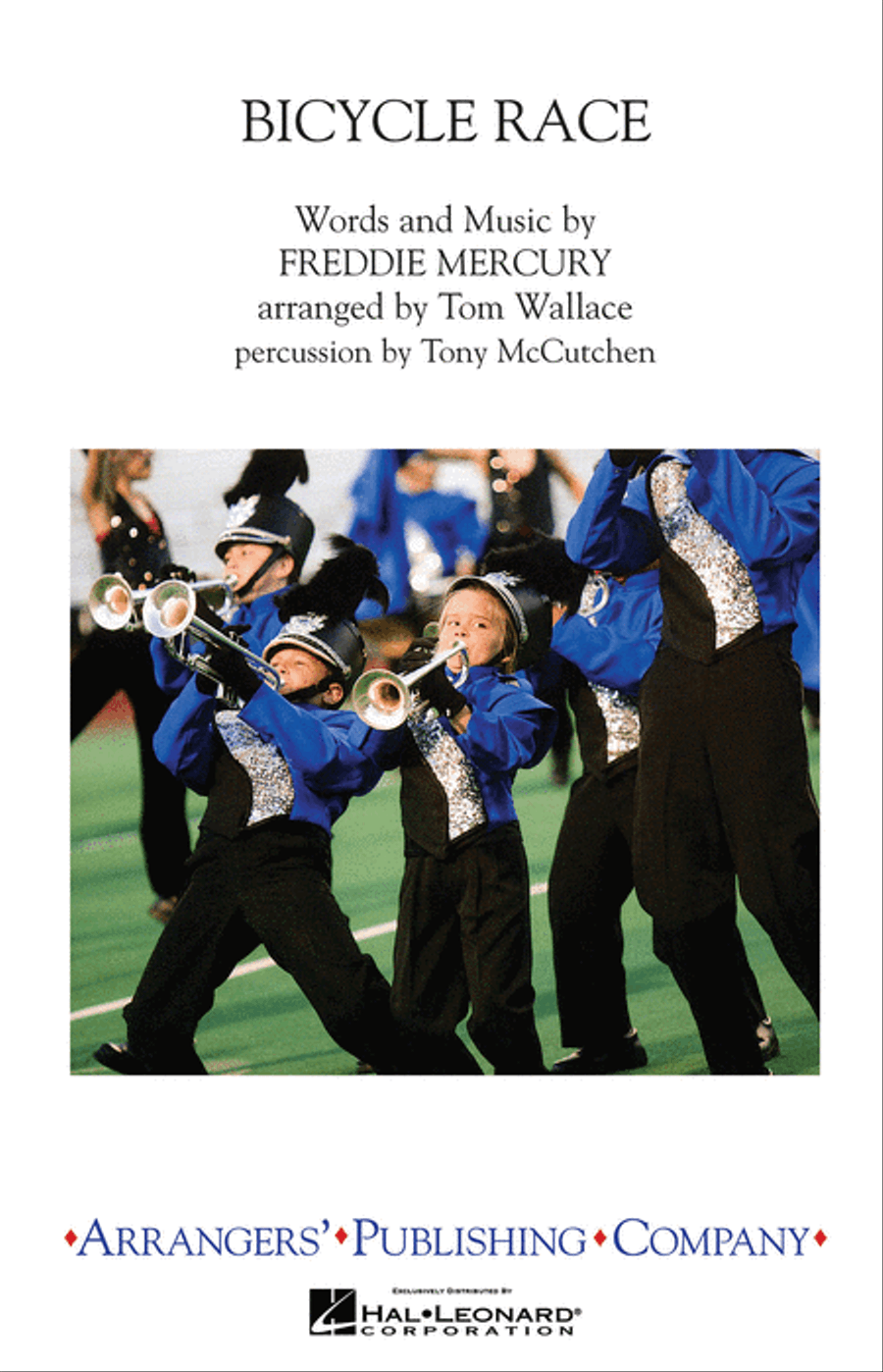 Bicycle Race Marching Band scores gallery preview page 1