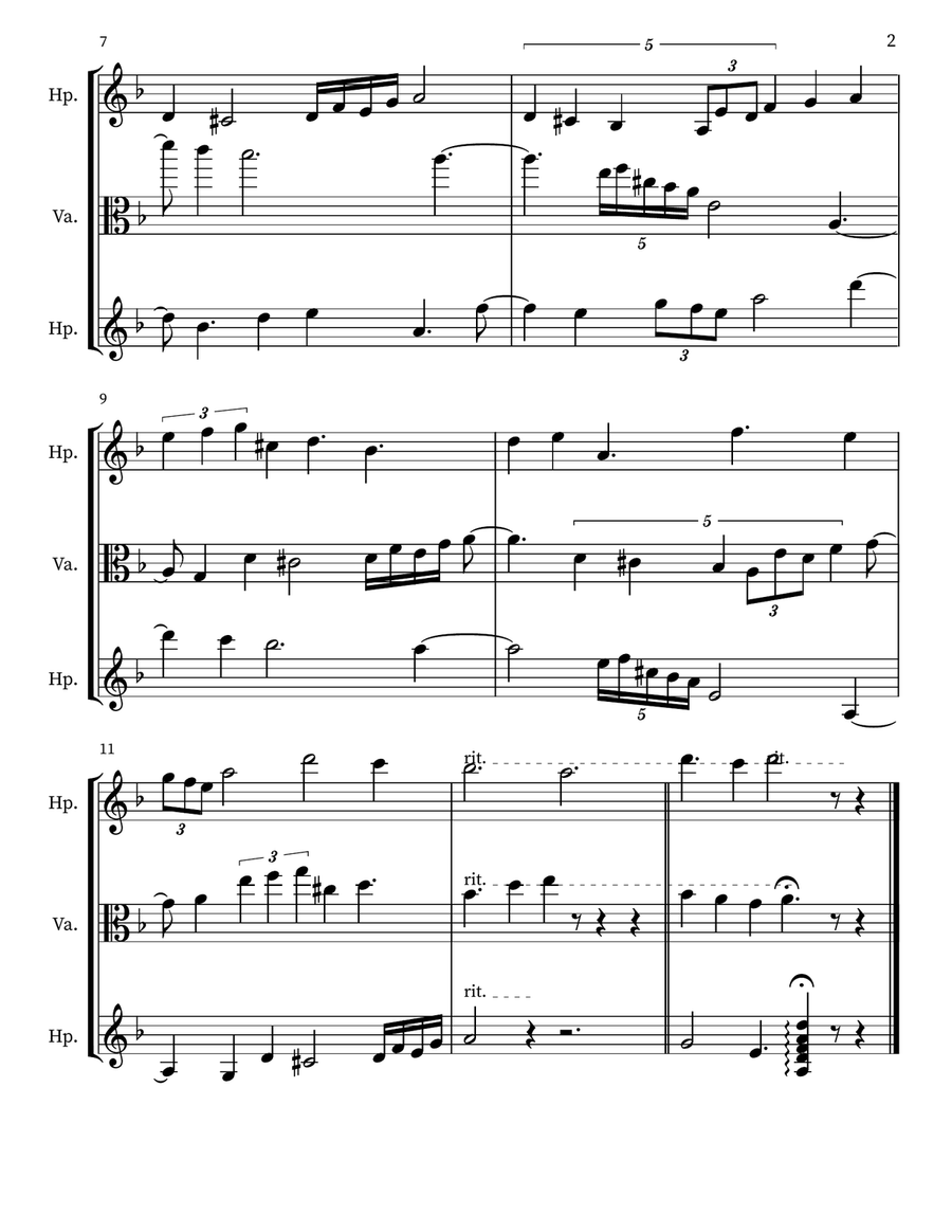 Children's Musing 45 Small Ensemble scores gallery preview page 2