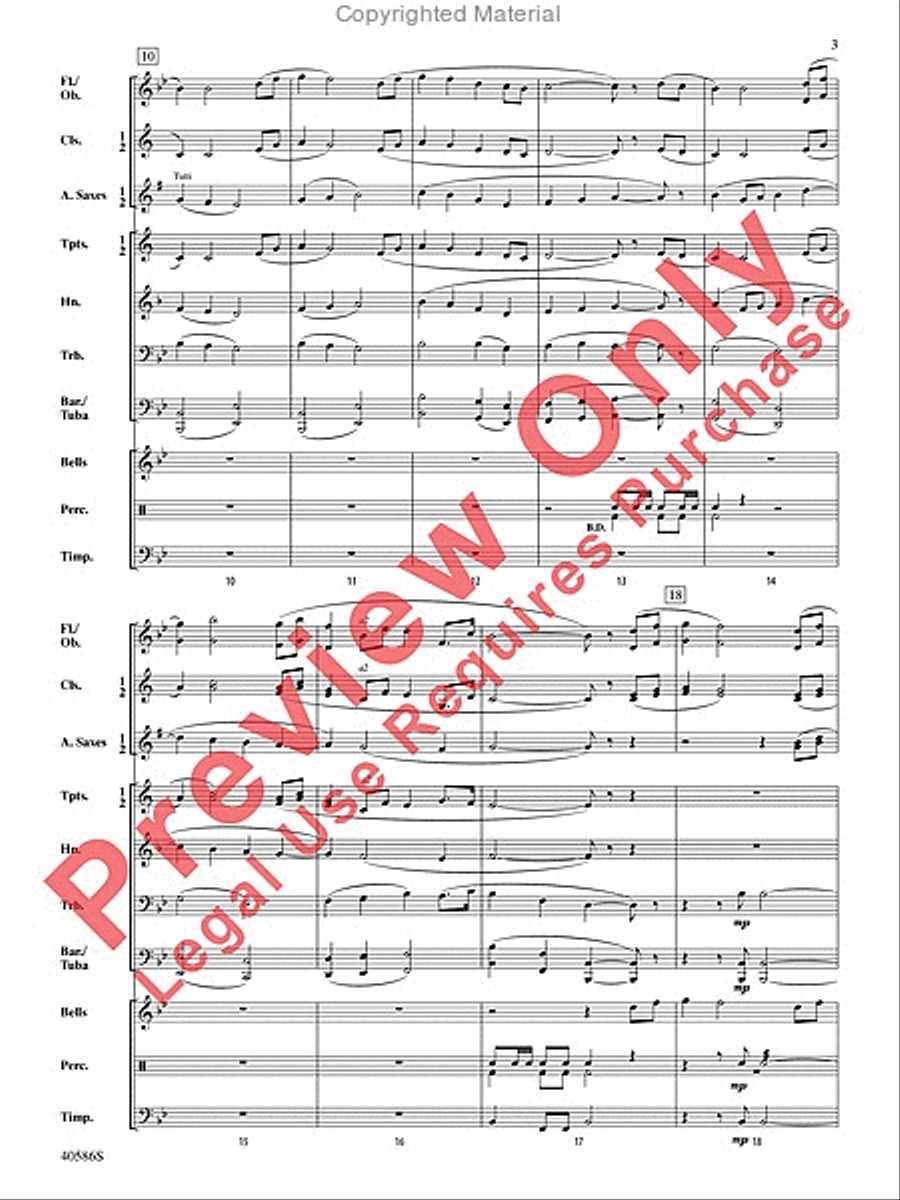 Heartland Heartland Concert Band scores gallery preview page 4