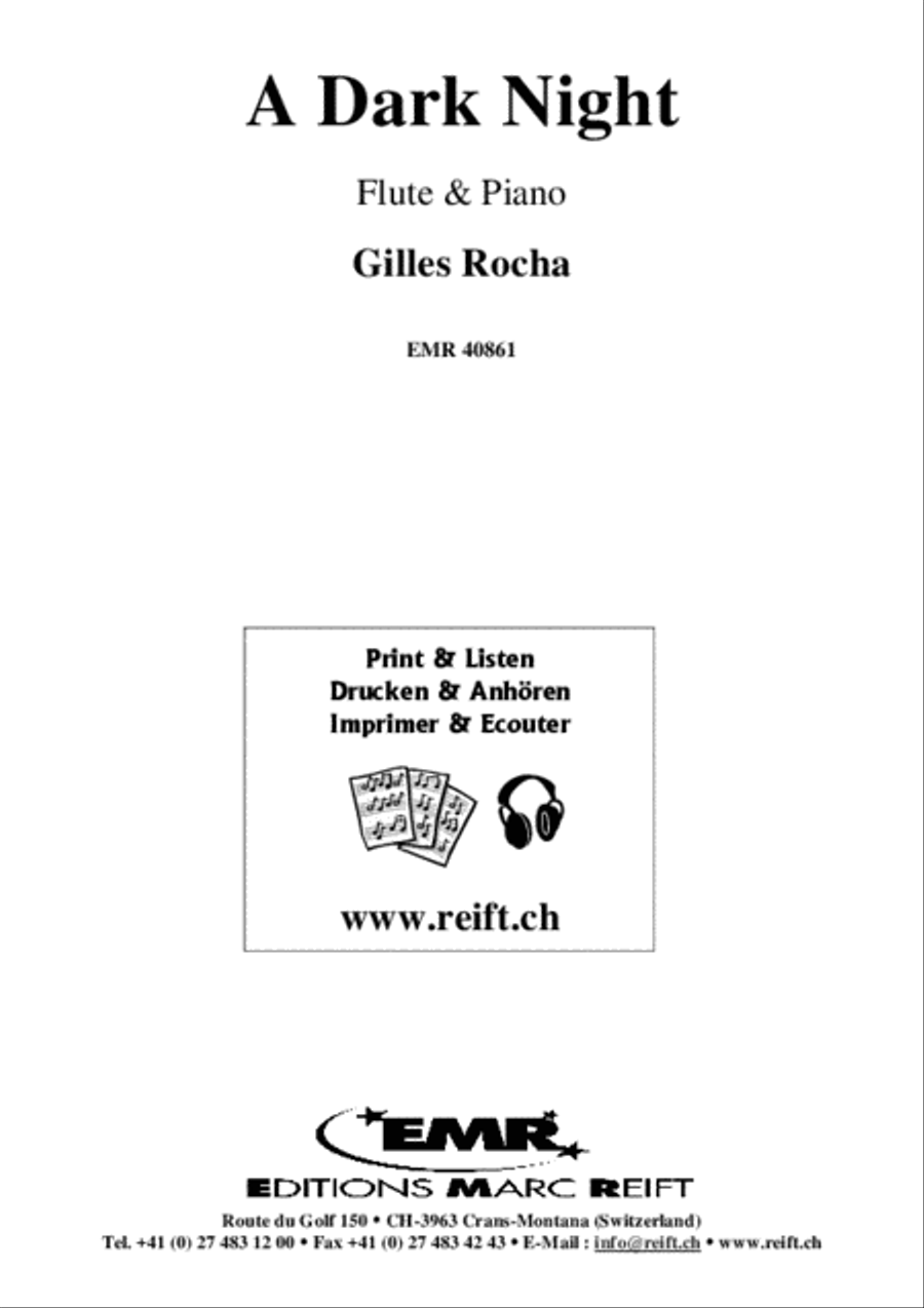 A Dark Night A Dark Night Flute Solo scores gallery preview page 2