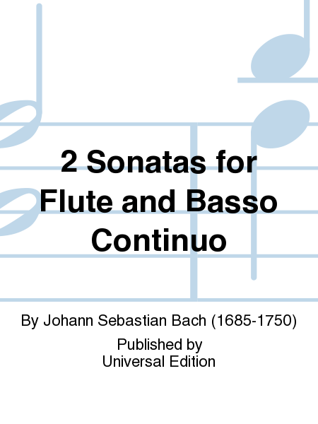 2 Sonatas for Flute and Basso Continuo