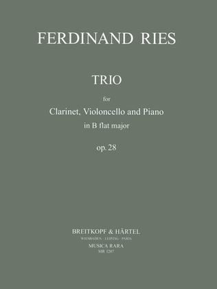 Trio in Bb major Op. 28