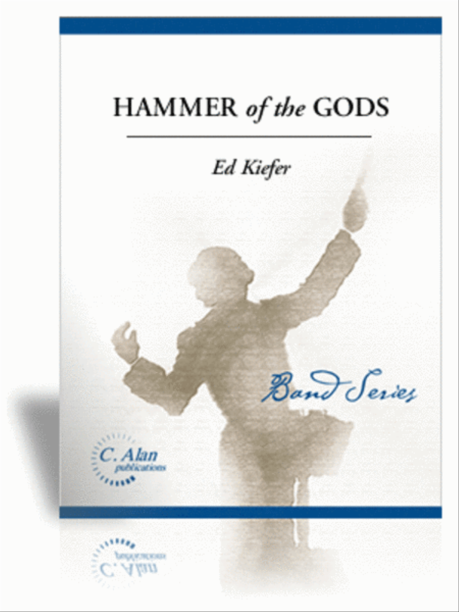 Hammer of the Gods (score only) Concert Band scores gallery preview page 1