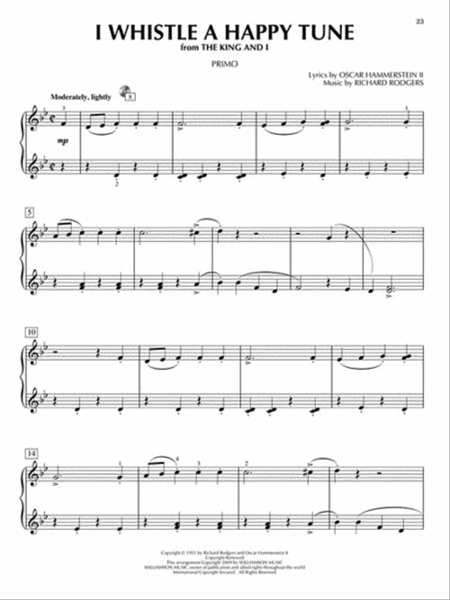 Rodgers & Hammerstein Rodgers & Hammerstein 1 Piano, 4-Hands scores gallery preview page 6