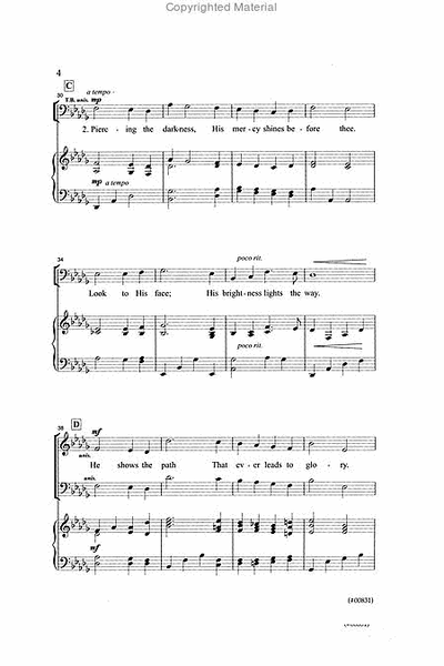 Come, All Who Wander - SATB image number null