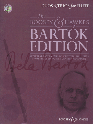 Book cover for Bartók Duos & Trios for Flute