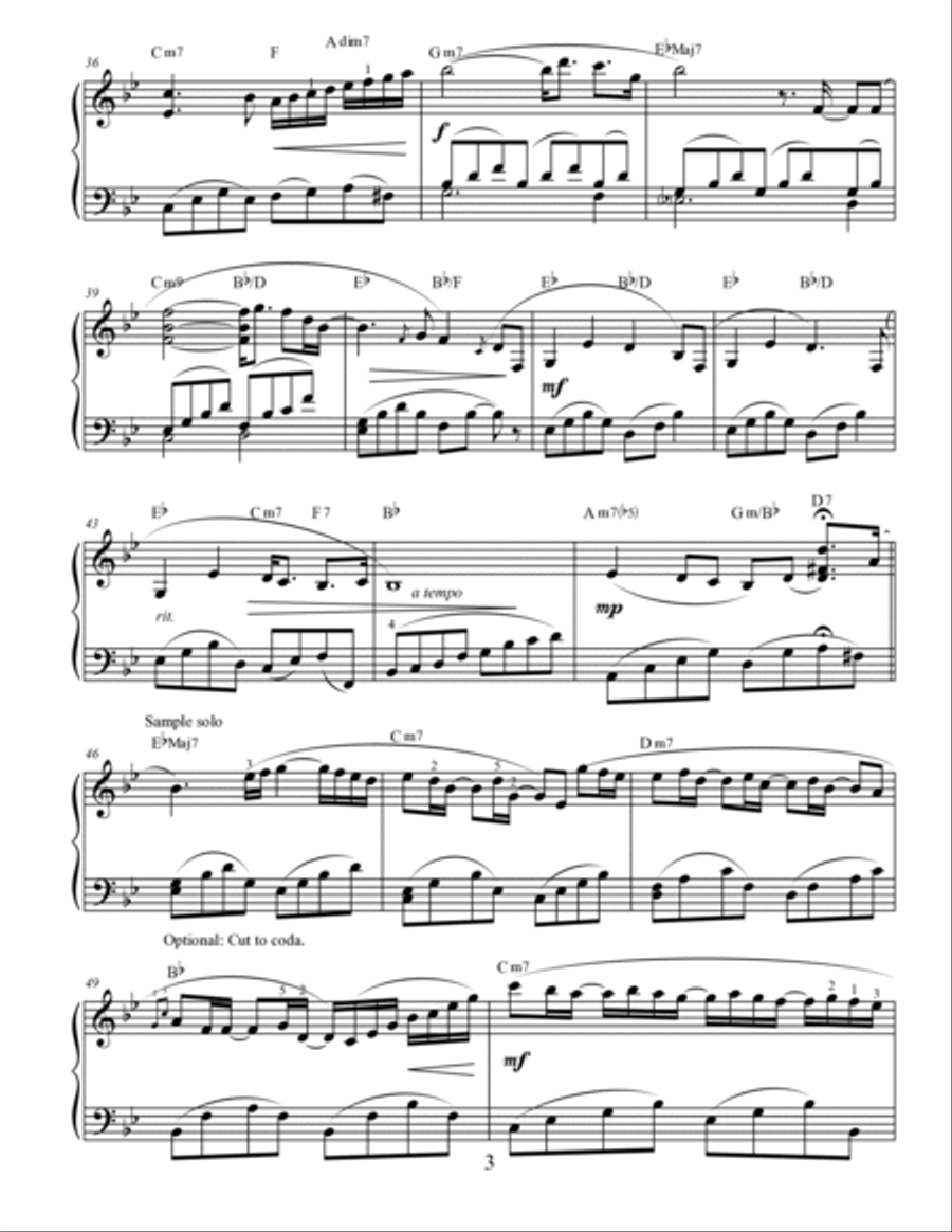 Blackberry Winter Blackberry Winter Piano Solo scores gallery preview page 4