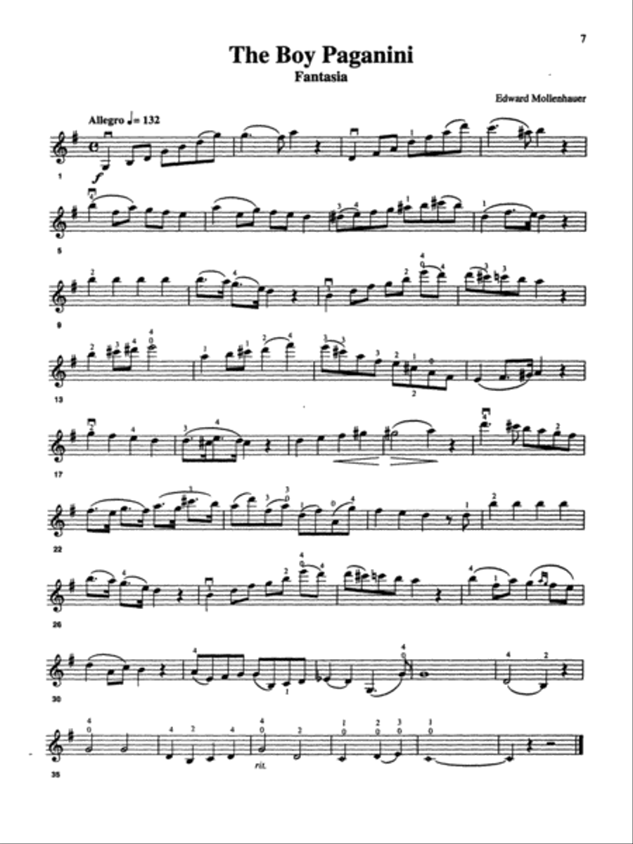 Solos for Young Violinists, Volume 2 Violin Solo scores gallery preview page 4