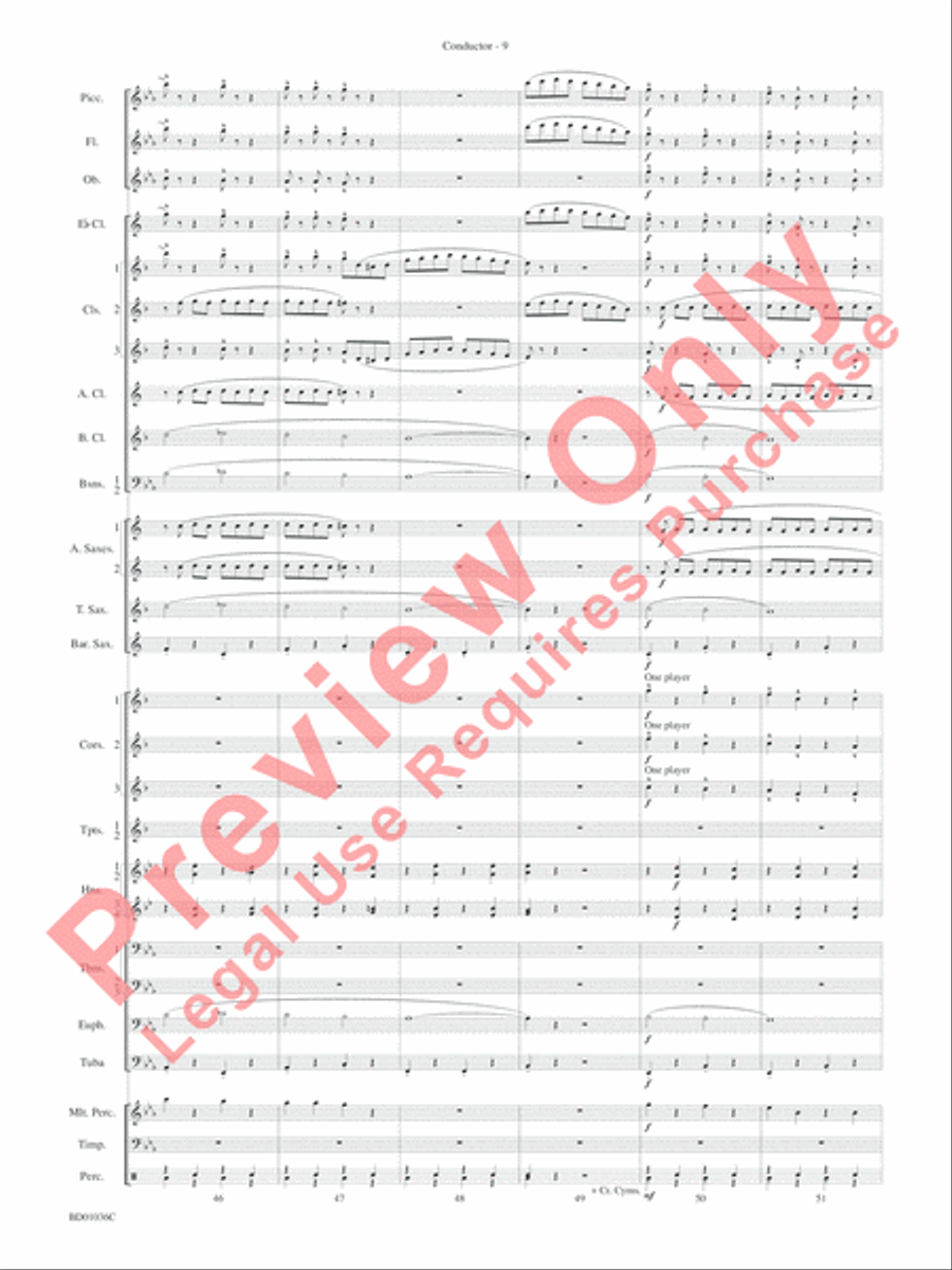 Fiddle-Faddle Concert Band scores gallery preview page 11