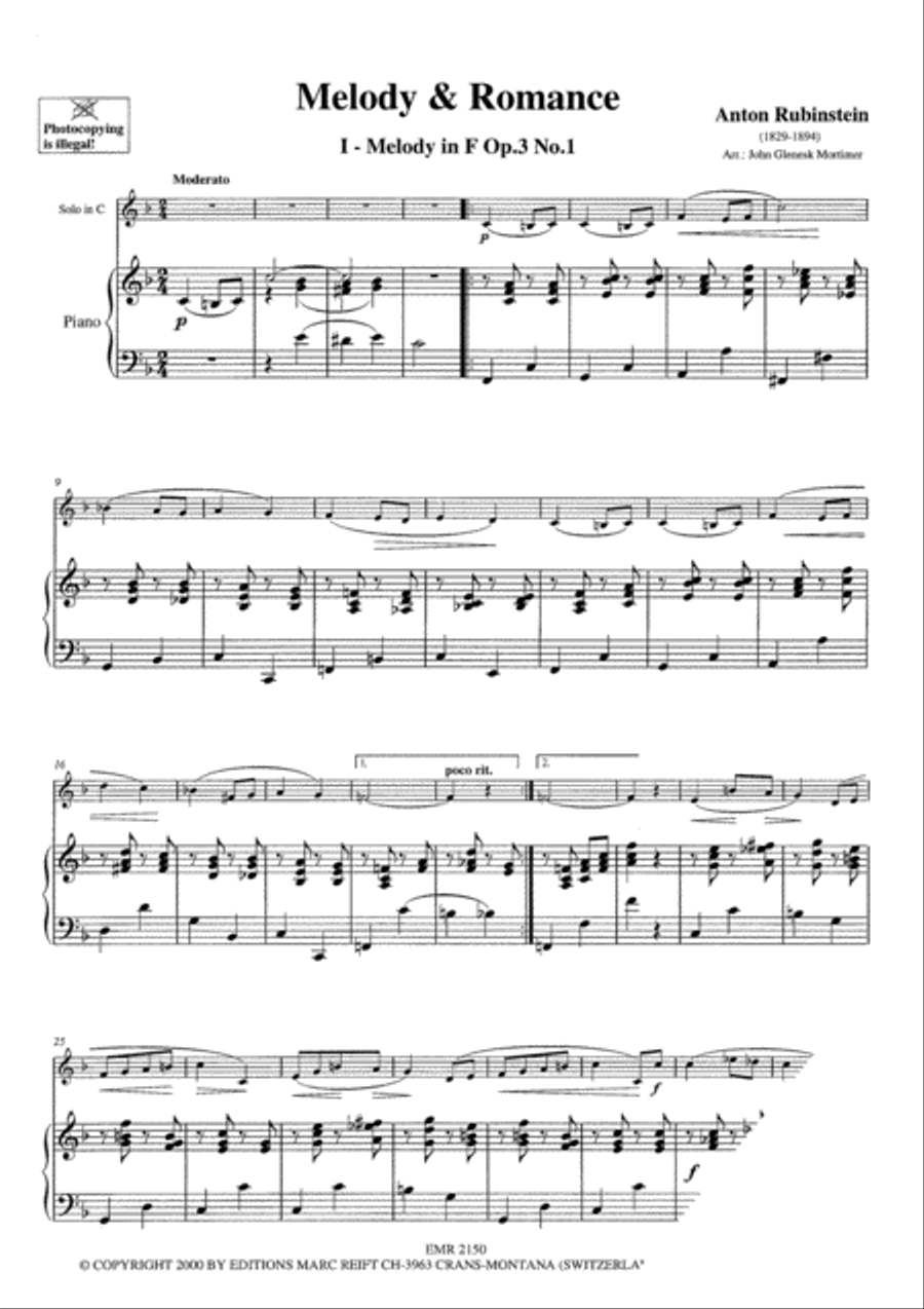 Melody & Romance Piano Accompaniment scores gallery preview page 9