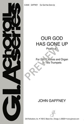 Book cover for Our God Has Gone Up - Instrument edition