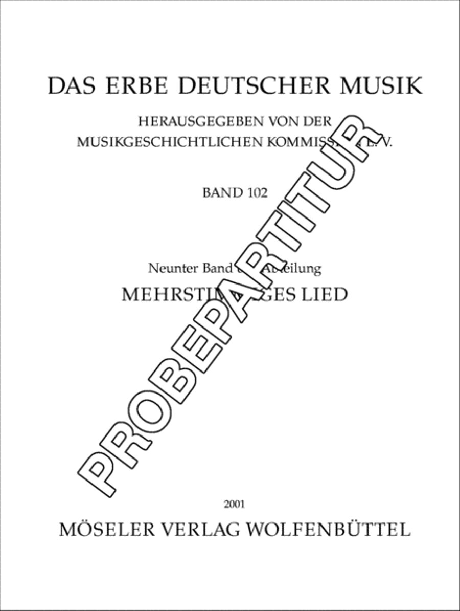Neue teutsche Liedlein Mixed Choir scores gallery preview page 3