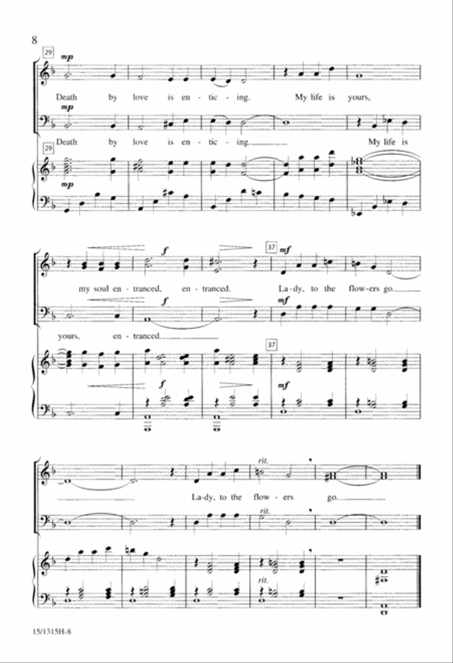 A Trilogy of Knighthood TTB scores gallery preview page 8