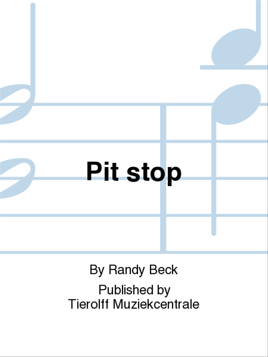 Pit Stop Pit Stop Concert Band scores gallery preview page 1