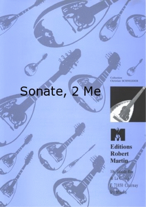 Sonate, 2 mandolines