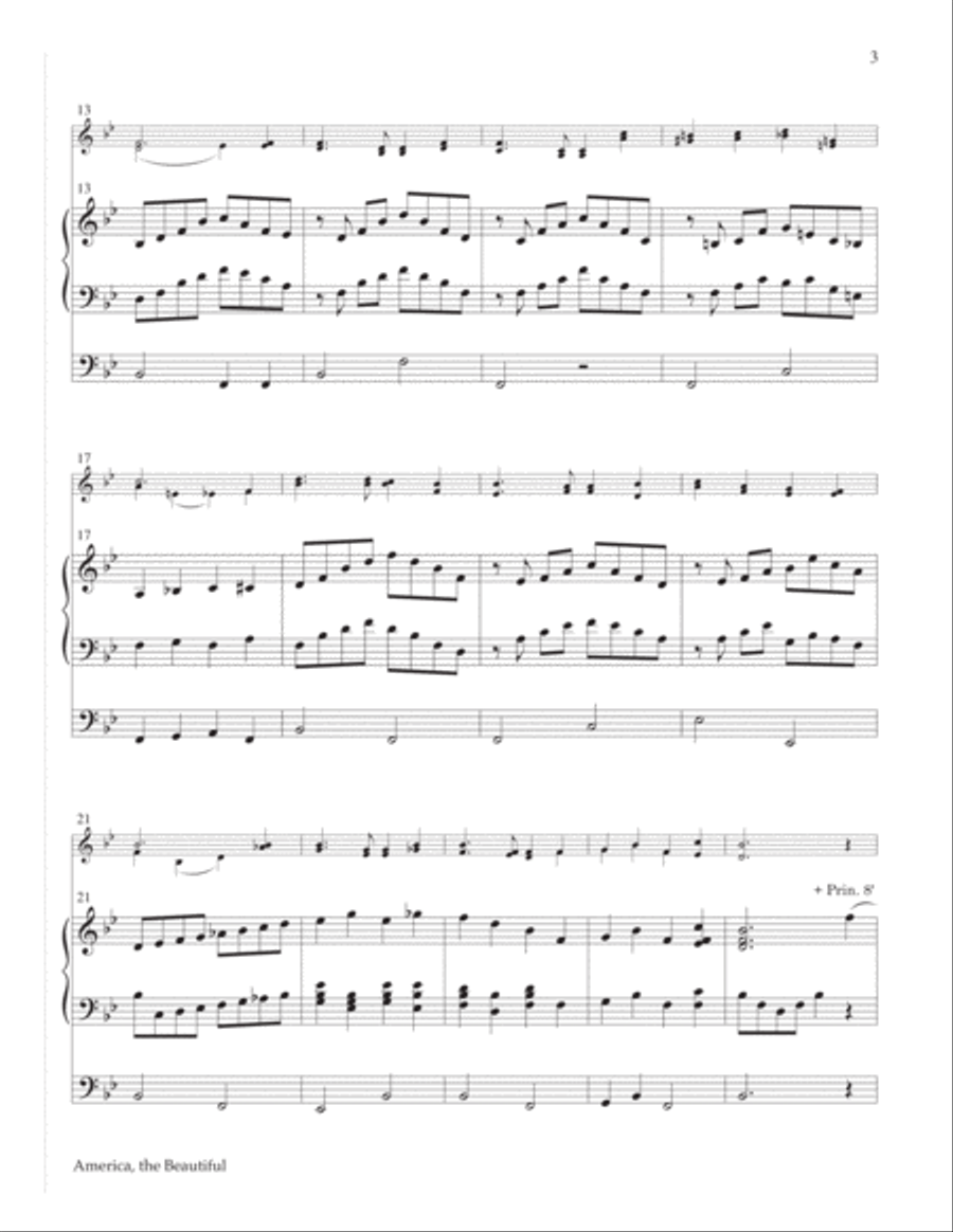 Stars and Stripes Forever Trumpet Duet scores gallery preview page 6