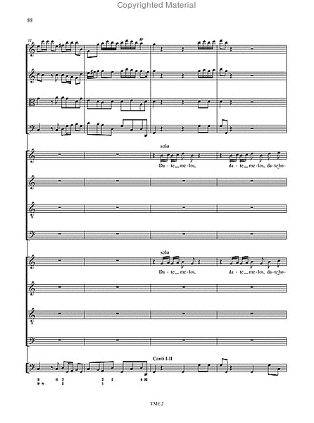 Complete Sacred Music for Ferdinando de’ Medici, Prince of Tuscany (Firenze 1704-1709) - Vol. I. Critical Edition
