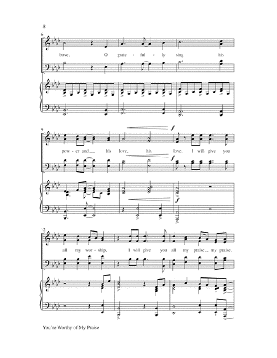 Worship Openers: Introits that Work!, Vol. 3 Choir scores gallery preview page 8