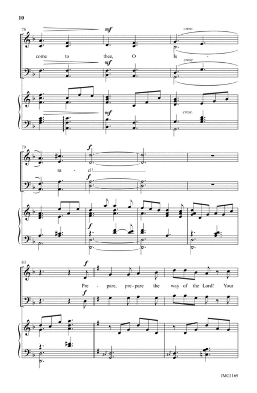The Gift 4-Part scores gallery preview page 9
