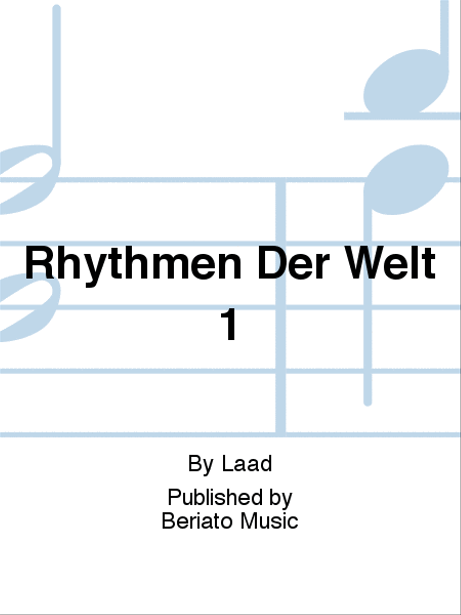 Rhythmen Der Welt 1 Rhythmen Der Welt 1 Organ scores gallery preview page 1